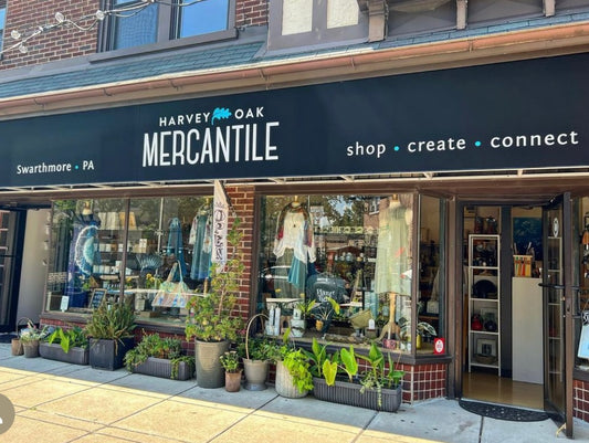We can now be found at Harvey Oak Mercantile in Swarthmore, PA