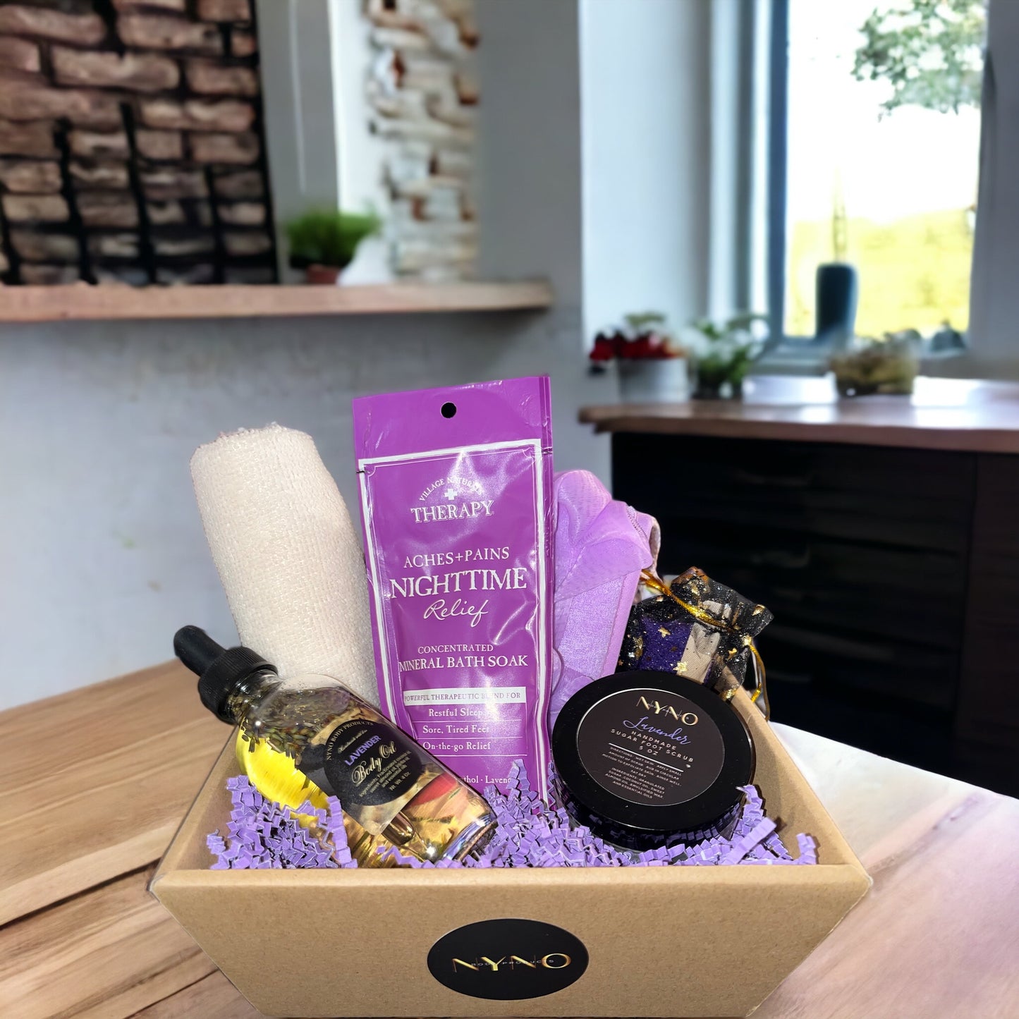 Relaxation Self-Care Gift Basket